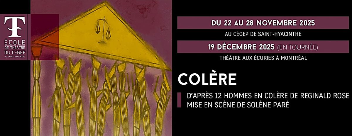 Spectacle de  l’école de théâtre du cégep
